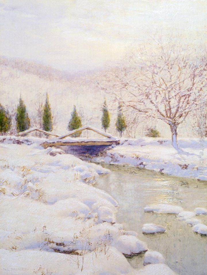 Walter Launt Palmer The Bridge, Winter